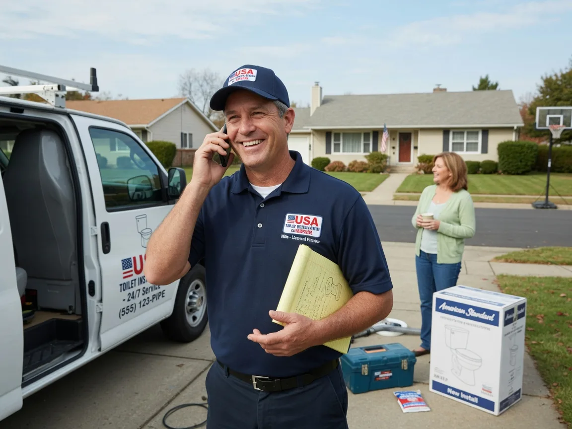 Toilet Installation Shabbona, IL FAQs